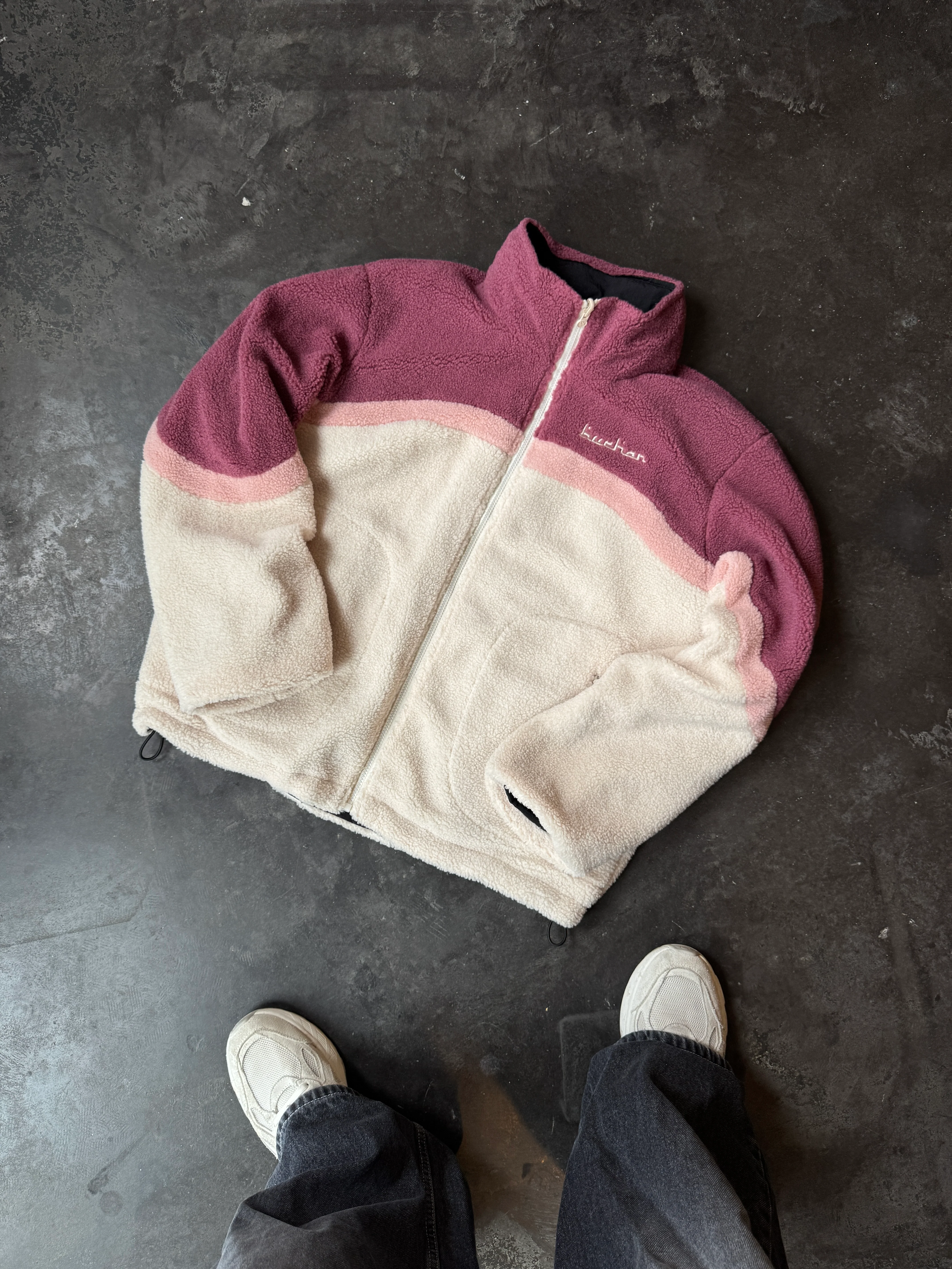 Reversible Buchan Fleece - Pink - Image 5
