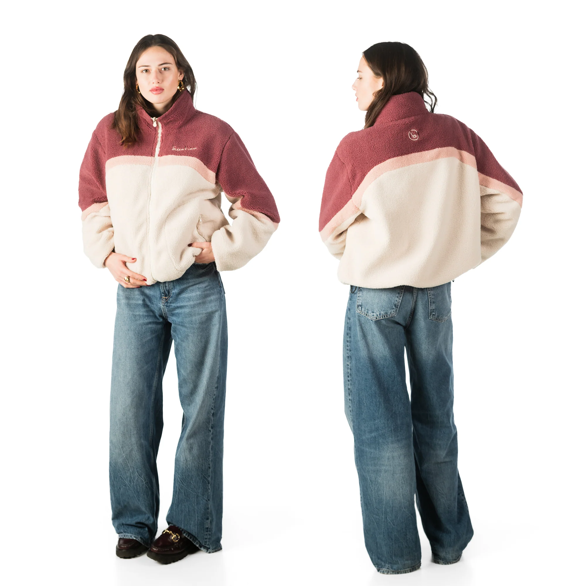 Reversible Buchan Fleece - Pink - Image 6