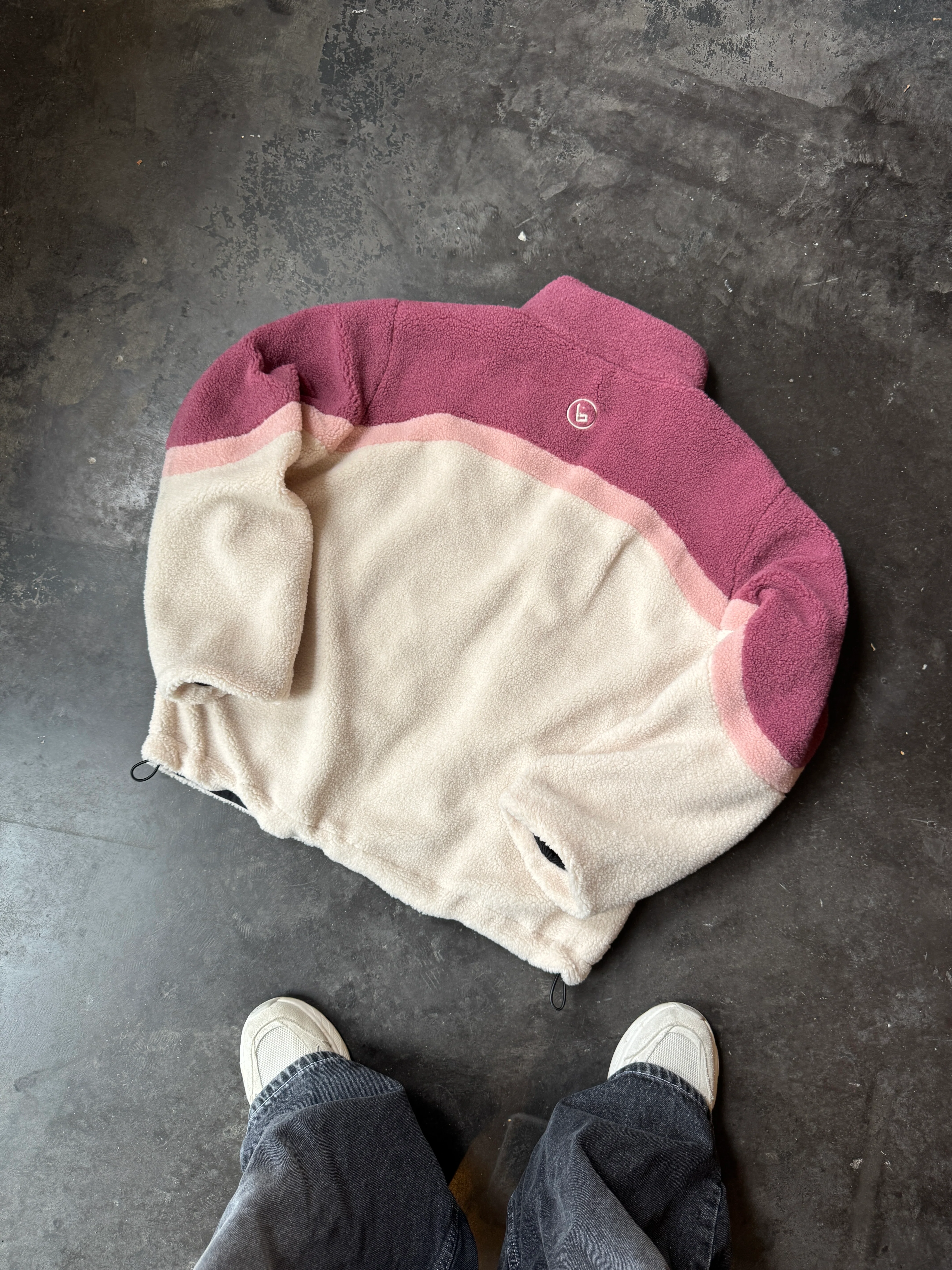 Reversible Buchan Fleece - Pink - Image 9