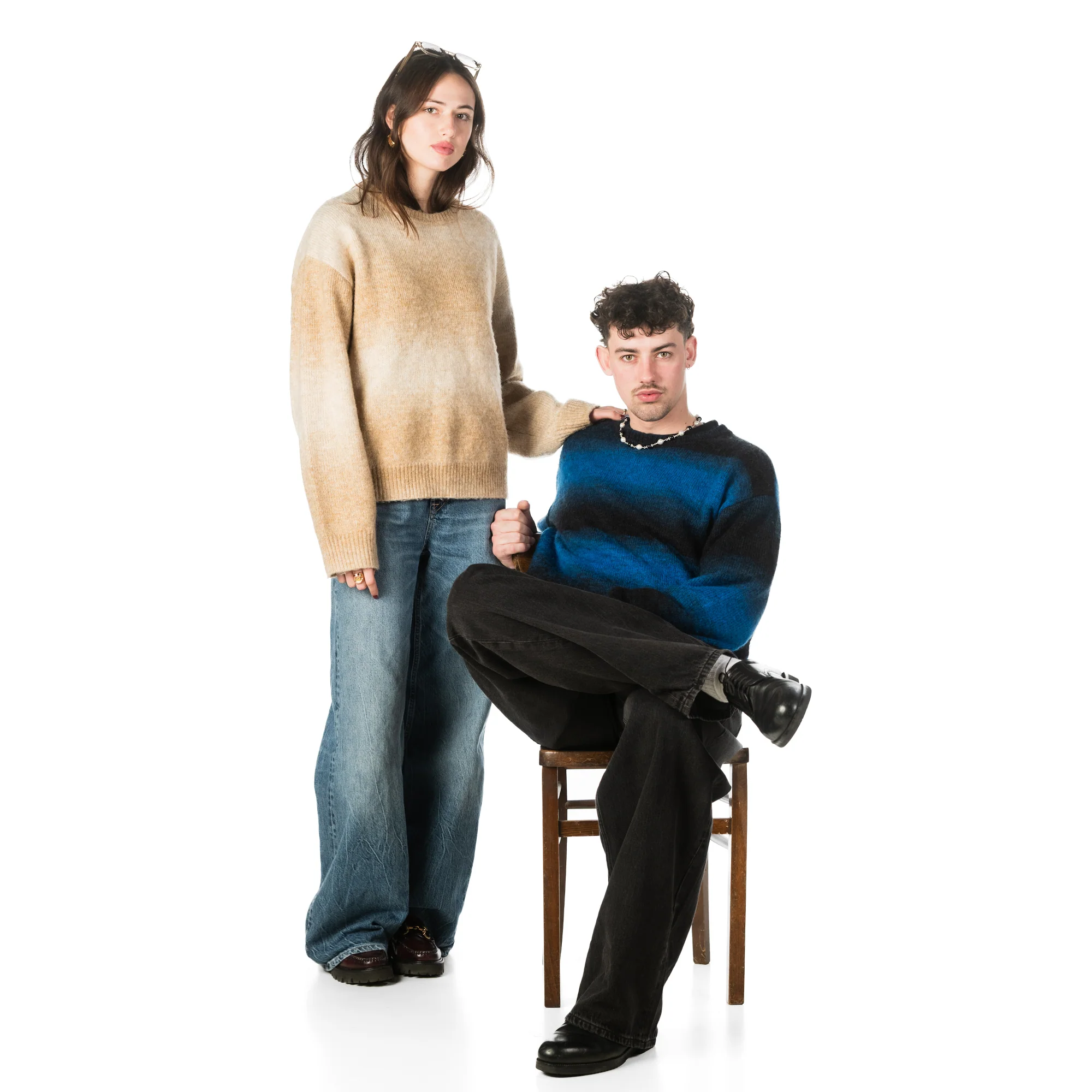 Gradient Knit - Blue - Image 5