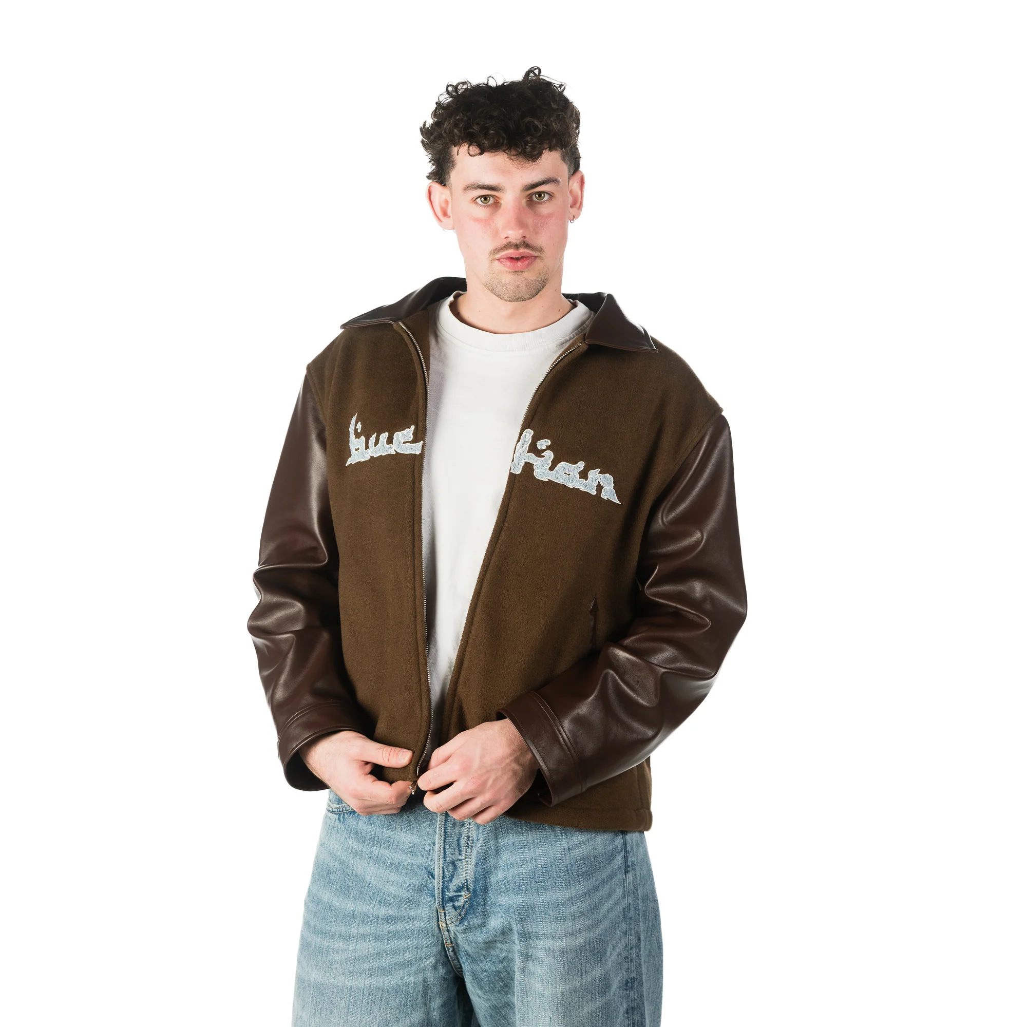 Varsity Wind Jacket - Brown - Image 3